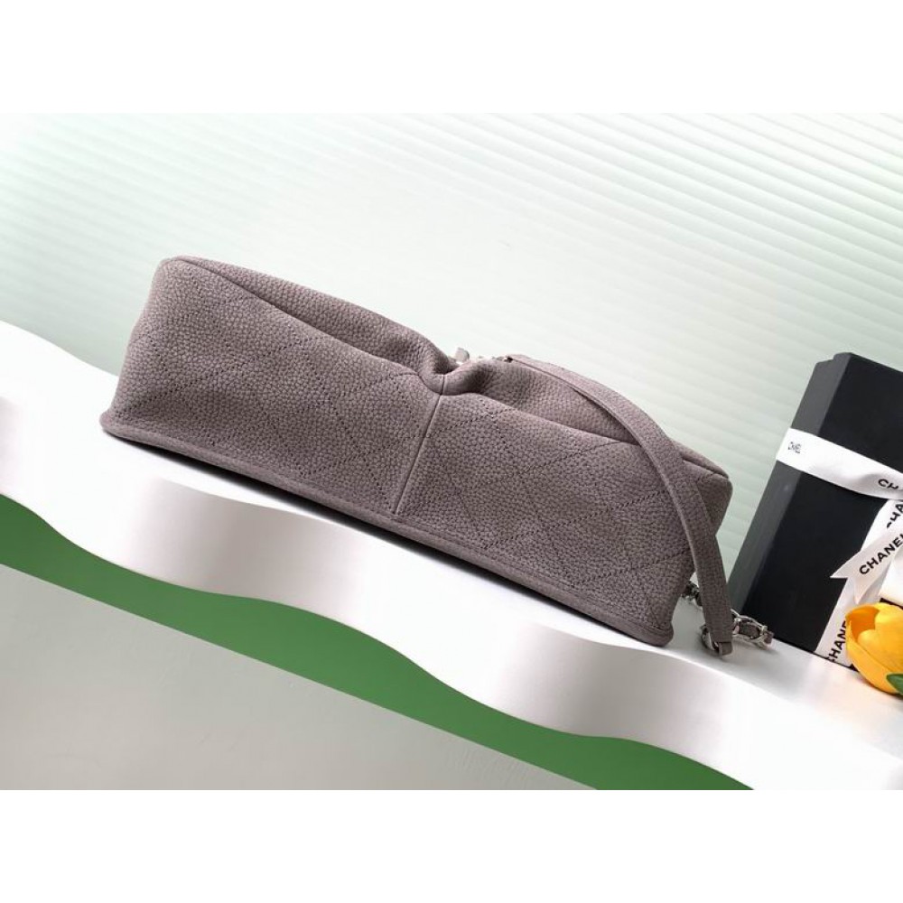 Chanel trendy cc flap handbag numbuck leather 25x35x10cm Bags