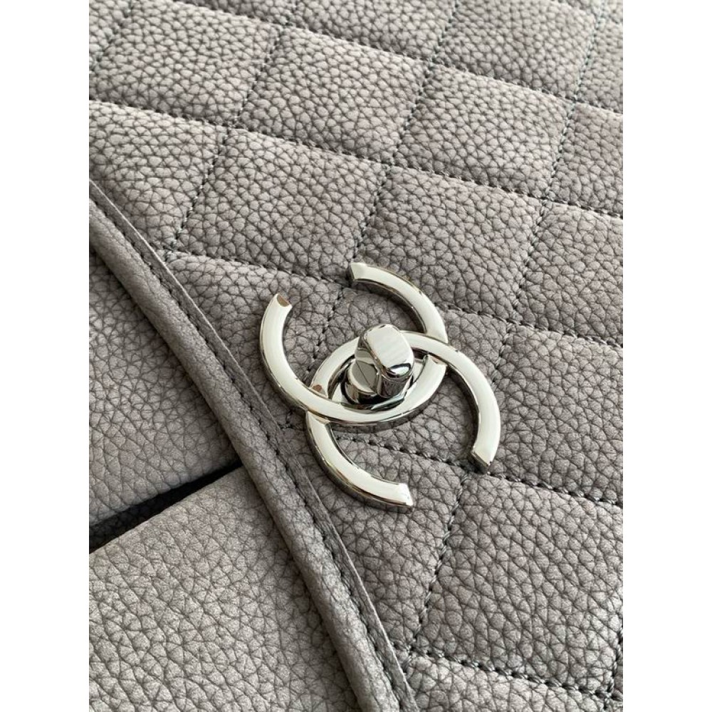 Chanel trendy cc flap handbag numbuck leather 25x35x10cm Bags