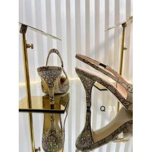 Gucci Erin GG Crystal Canvas Slingback Pump 8.5cm heel 35-42 Shoes