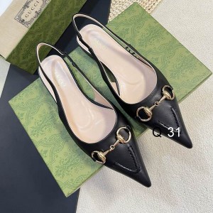 Gucci leather Slingback Pump 35-42 Shoes