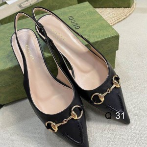 Gucci leather Slingback Pump 35-42 Shoes