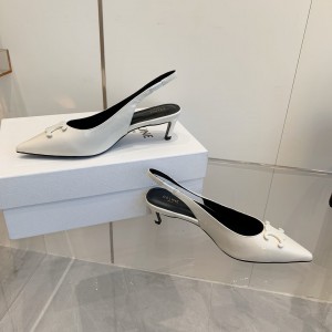 CELINE ALMA TRIOMPHE SLINGBACK in PATENT CALFSKIN 5cm 35-42 Shoes