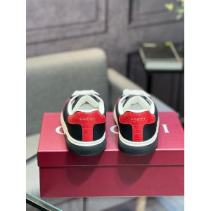 Gucci Ace Web Stripe leather sneakers 35-45 Shoes
