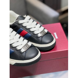 Gucci Ace Web Stripe leather sneakers 35-45 Shoes