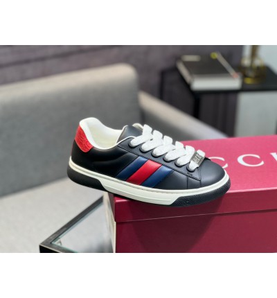Gucci Ace Web Stripe leather sneakers 35-45