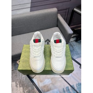 Gucci Re-Web leather sneakers 35-45 Shoes