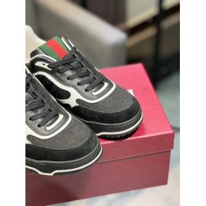 Gucci Re-Web leather sneakers 35-45 Shoes