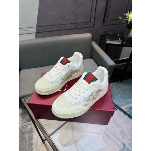 Gucci Re-Web leather sneakers 35-45 Shoes