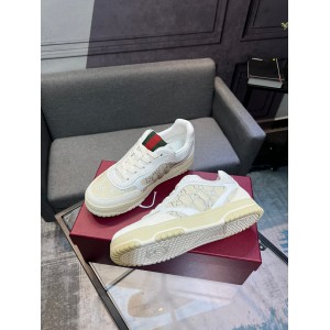 Gucci Re-Web leather sneakers 35-45 Shoes