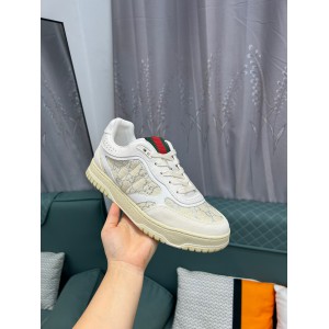 Gucci Re-Web leather sneakers 35-45 Shoes