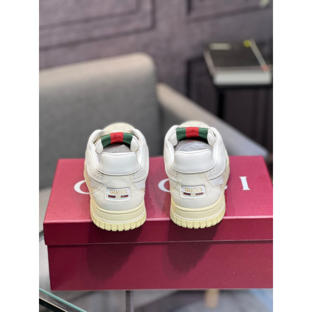 Gucci Re-Web leather sneakers 35-45 Shoes