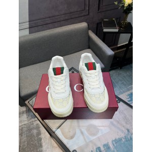 Gucci Re-Web leather sneakers 35-45 Shoes