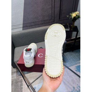 Gucci Re-Web leather sneakers 35-45 Shoes