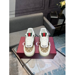 Gucci Re-Web leather sneakers 35-45 Shoes