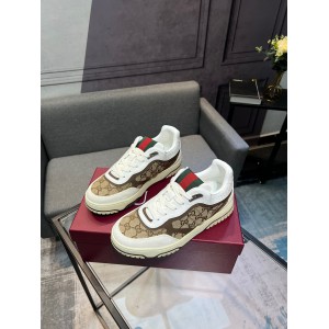 Gucci Re-Web leather sneakers 35-45 Shoes