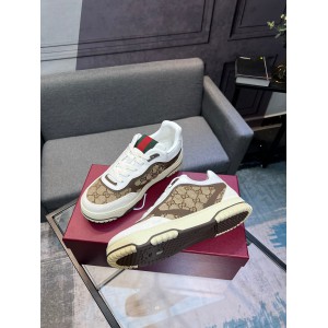 Gucci Re-Web leather sneakers 35-45 Shoes