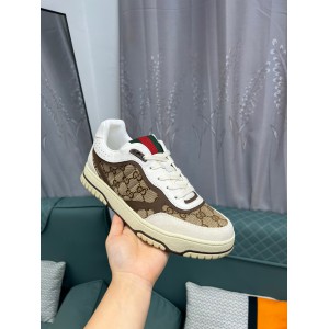 Gucci Re-Web leather sneakers 35-45 Shoes