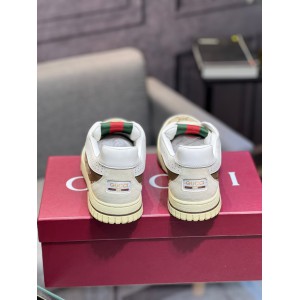Gucci Re-Web leather sneakers 35-45 Shoes