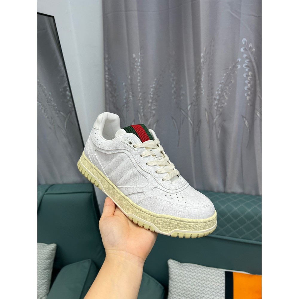 Gucci Re-Web leather sneakers 35-45 Shoes