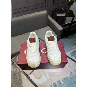 Gucci Re-Web leather sneakers 35-45 Shoes