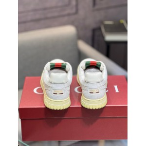 Gucci Re-Web leather sneakers 35-45 Shoes