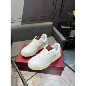 Gucci Re-Web leather sneakers 35-45 Shoes
