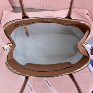 Miu Miu leather handbag 33x21x13cm Bags