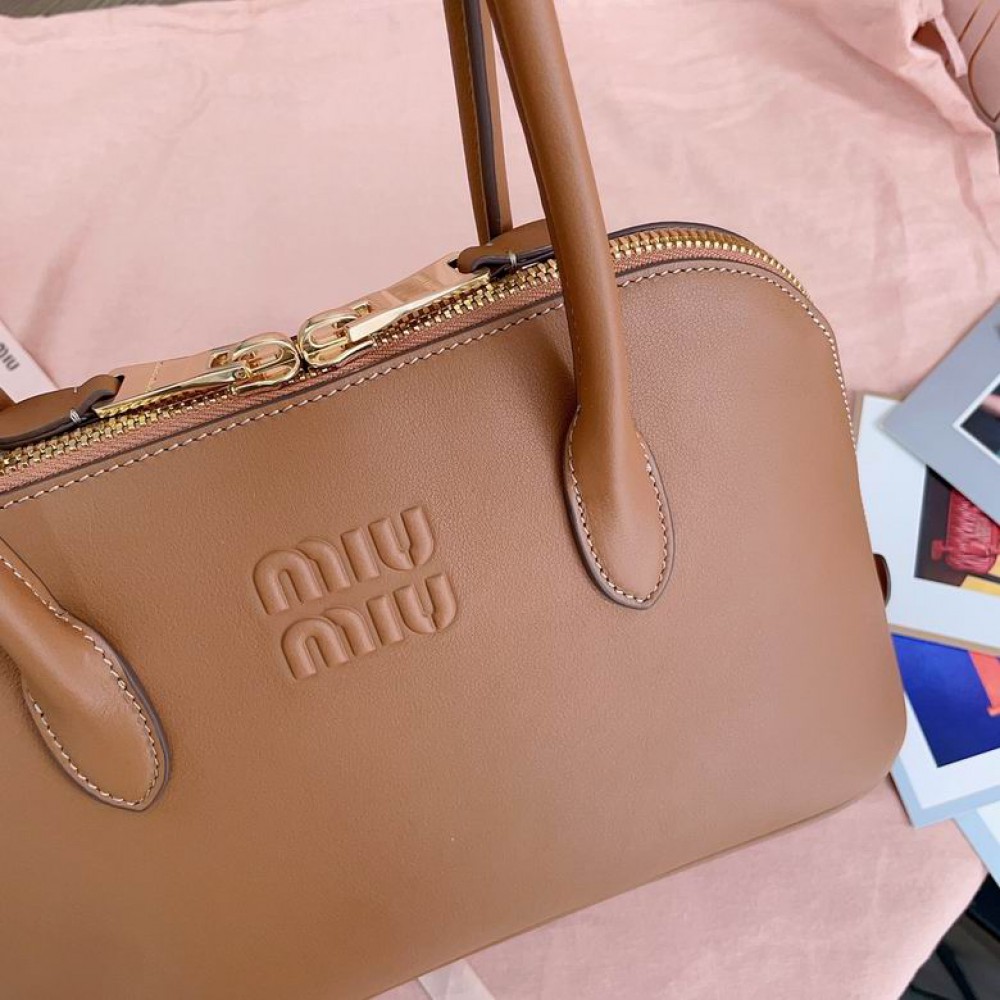 Miu Miu leather handbag 33x21x13cm Bags