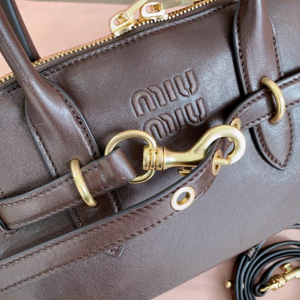 Miu Miu Aventure leather handbag 33x17x11cm Bags