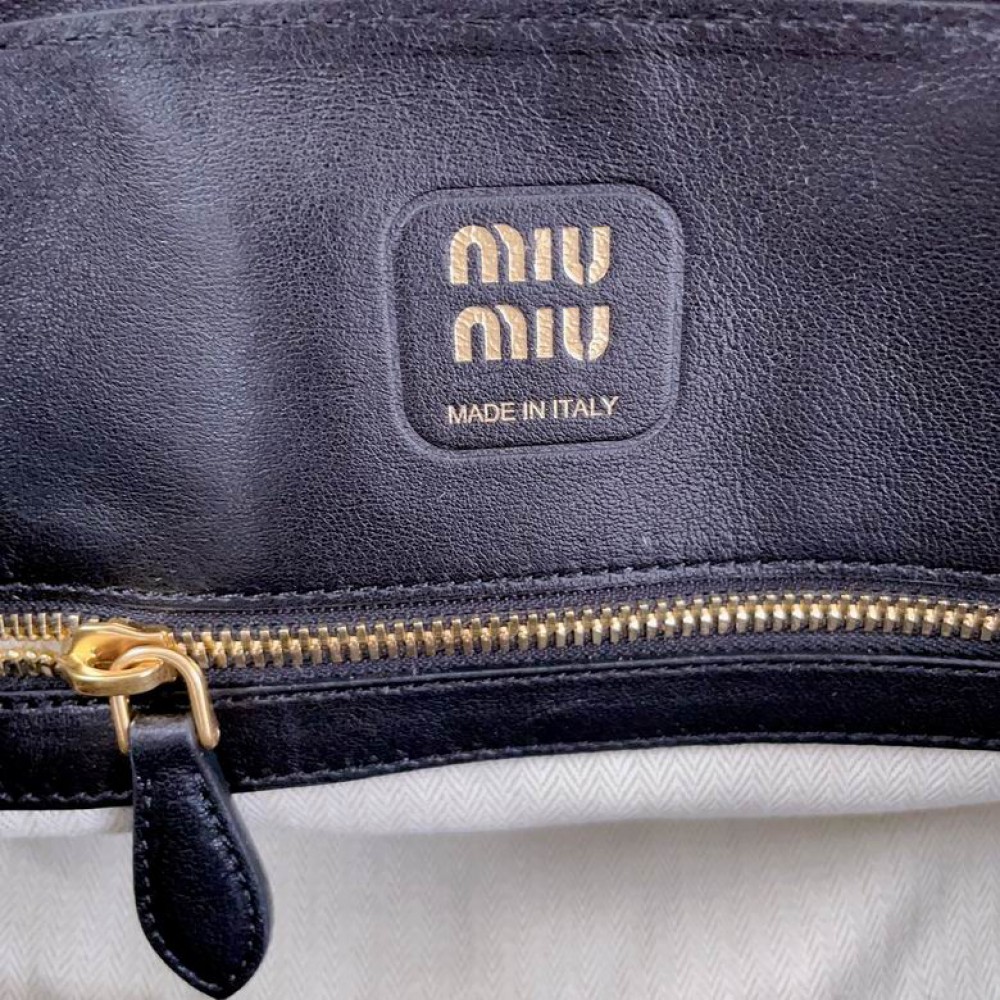 Miu Miu Aventure leather handbag 28x16.5x10cm Bags