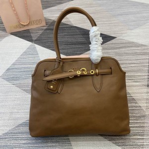 Miu Miu Aventure leather handbag 31x40x13cm Bags