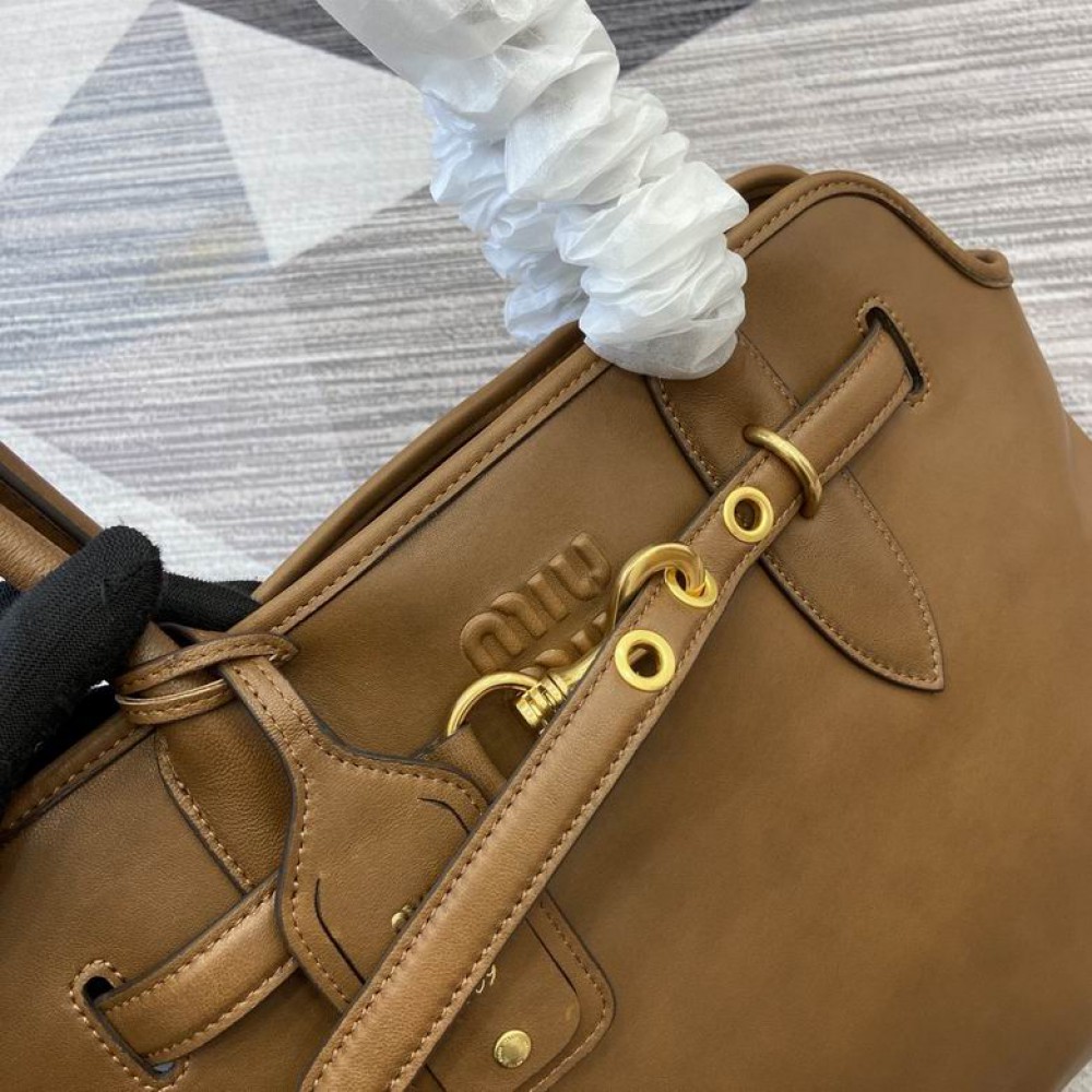 Miu Miu Aventure leather handbag 31x40x13cm Bags