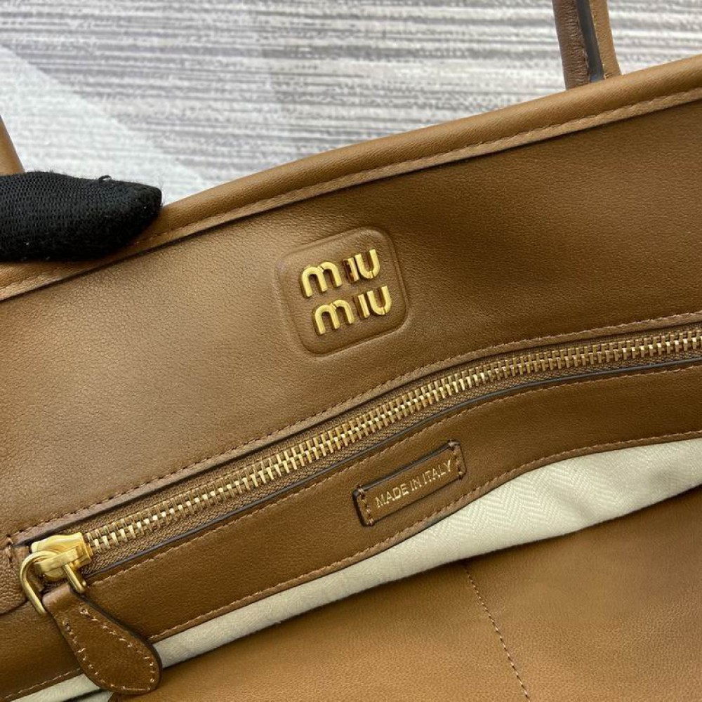 Miu Miu Aventure leather handbag 31x40x13cm Bags