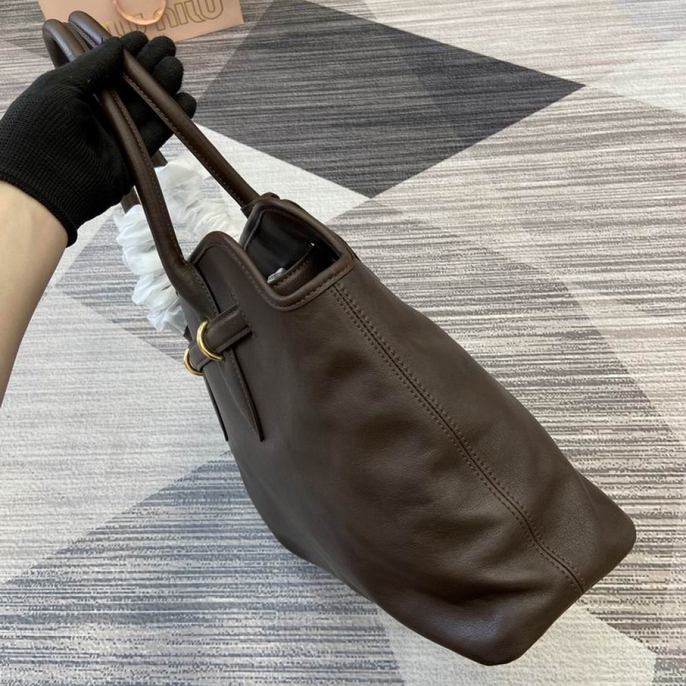 Miu Miu Aventure leather handbag 31x40x13cm Bags