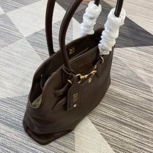 Miu Miu Aventure leather handbag 31x40x13cm Bags