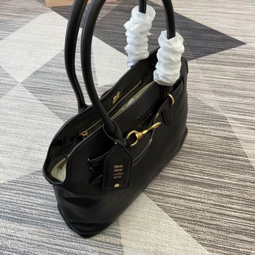 Miu Miu Aventure leather handbag 31x40x13cm Bags