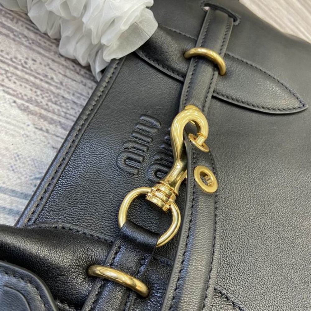 Miu Miu Aventure leather handbag 31x40x13cm Bags