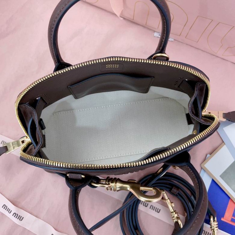 Miu Miu Aventure leather handbag 21x13.5x8cm Bags