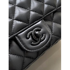 Chanel coco flap bag leather lambskin 12.5x20x6cm Bags