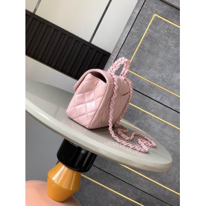 Chanel coco flap bag leather lambskin 12.5x20x6cm Bags