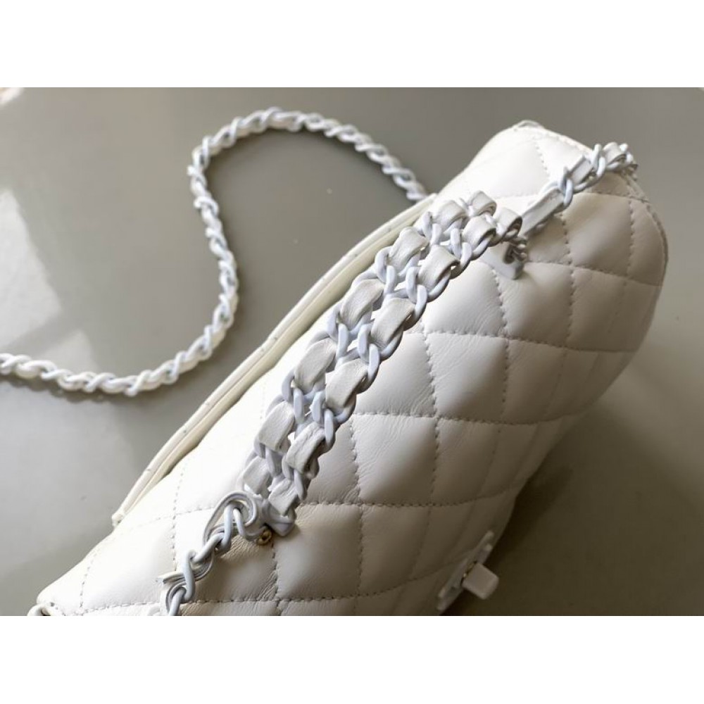 Chanel coco flap bag leather lambskin 12.5x20x6cm Bags