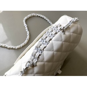 Chanel coco flap bag leather lambskin 12.5x20x6cm Bags