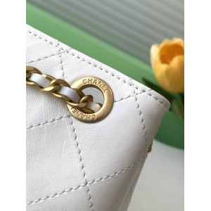 Chanel hobo backpack 24.5x18.8cm leather lambskin 