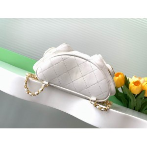 Chanel hobo backpack 24.5x18.8cm leather lambskin 