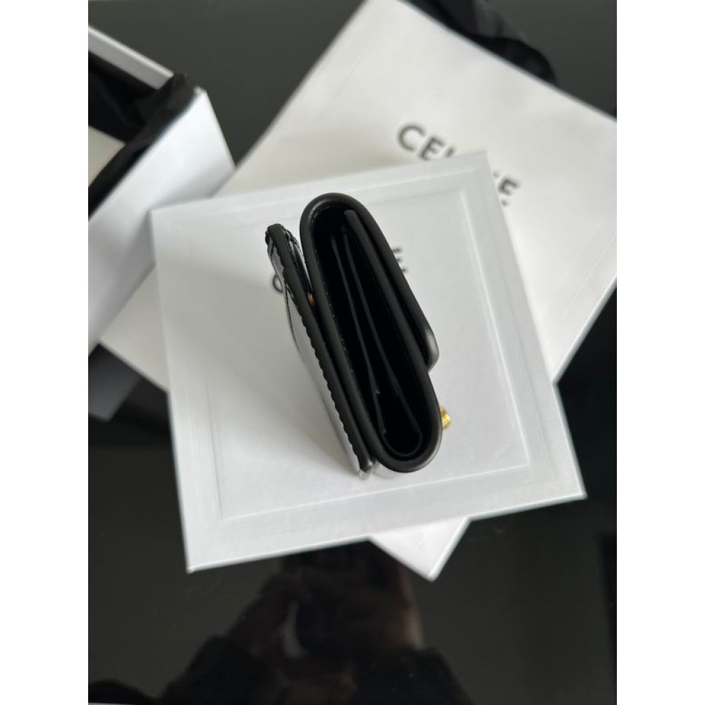 Celine wallet 10x7.5x3cm leather Accesories