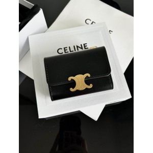 Celine wallet 10x7.5x3cm leather Accesories