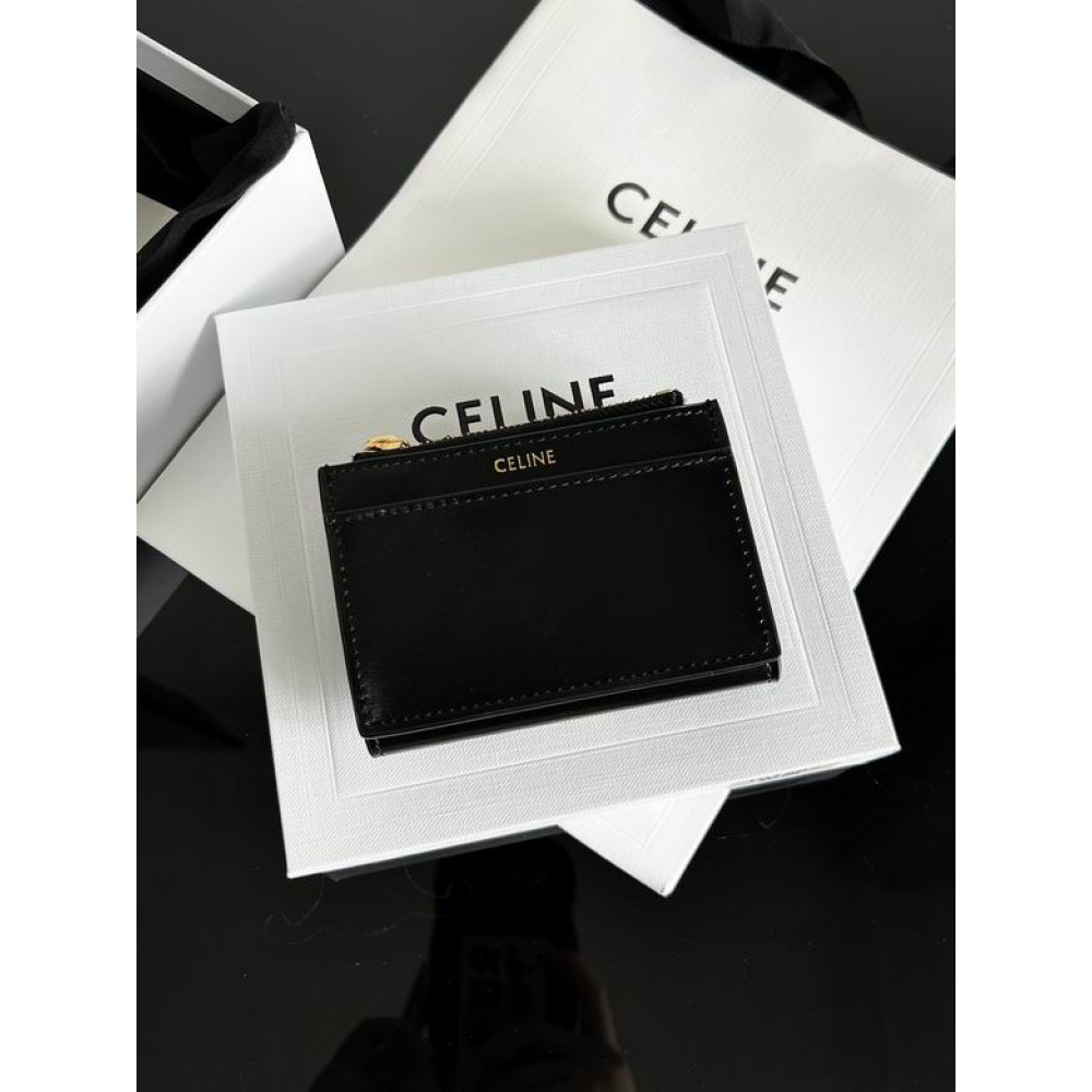 Celine wallet 10x7.5x3cm leather Accesories