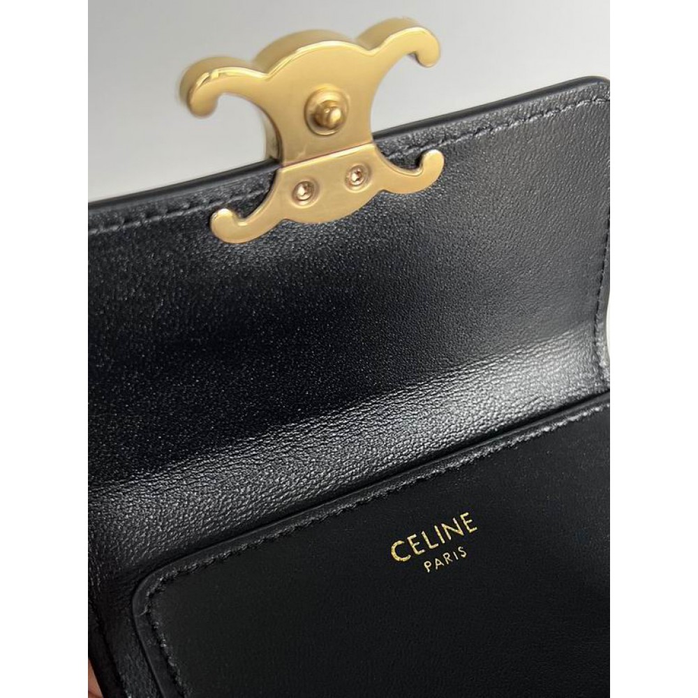 Celine wallet 10x7.5x3cm leather Accesories