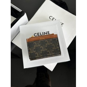 Celine wallet 10x7.5x3cm leather Accesories