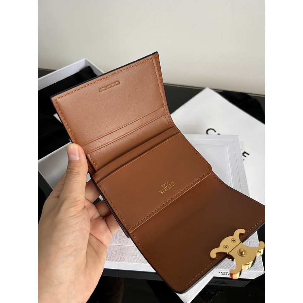 Celine wallet 10x7.5x3cm leather Accesories